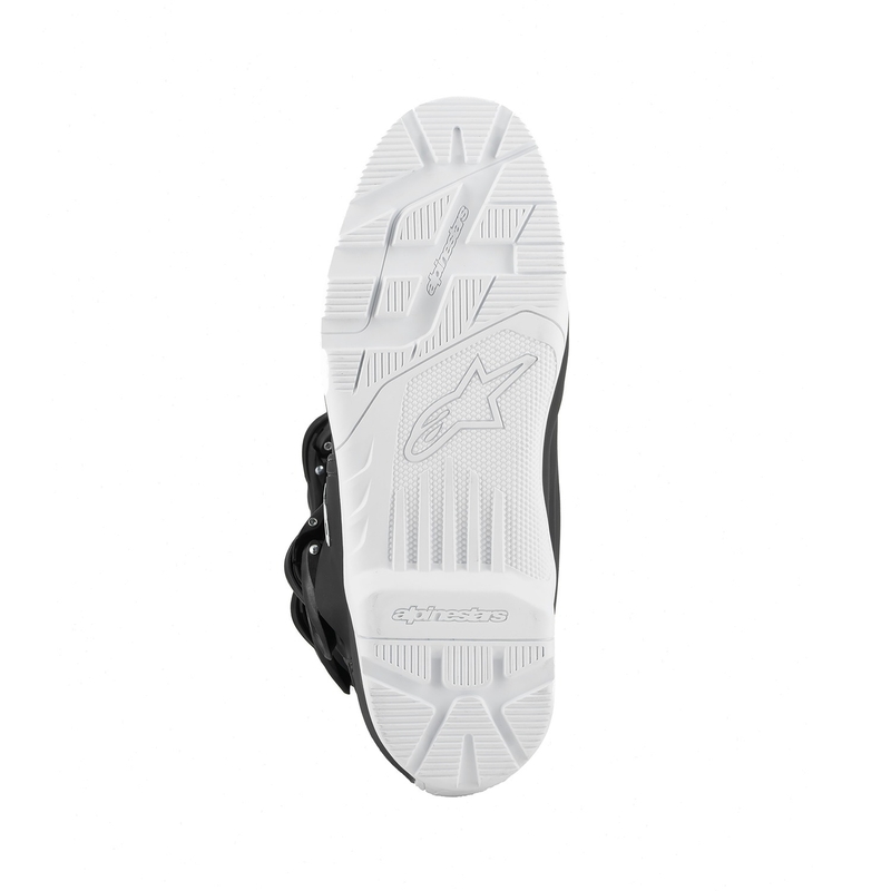 Ghete moto Alpinestars Tech 3 Enduro impermeabile, negru-alb