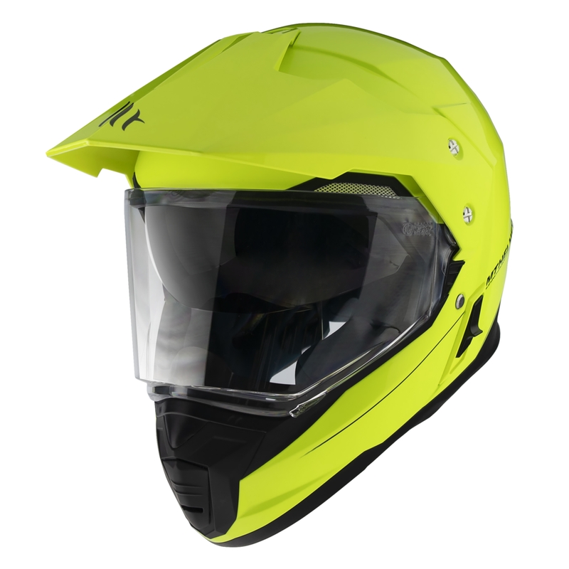 Cască de enduro MT Synchrony Duosport SV galben fluo