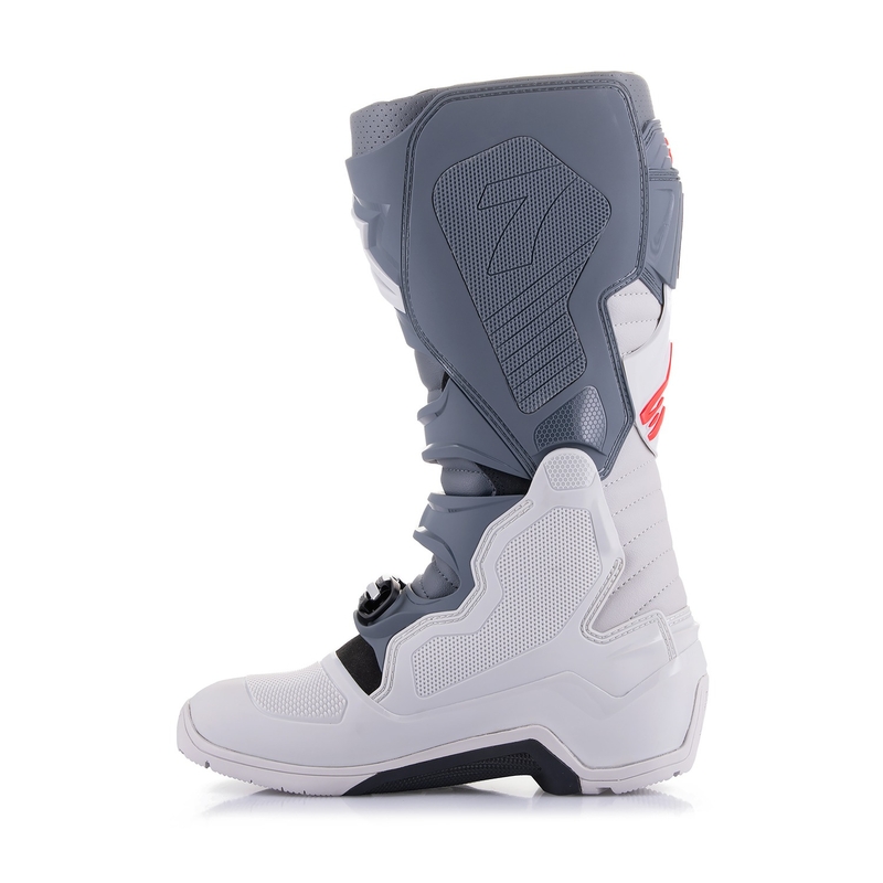 Alpinestars Tech 7 Enduro 2024 cizme de motocicletă gri-fluo-negru