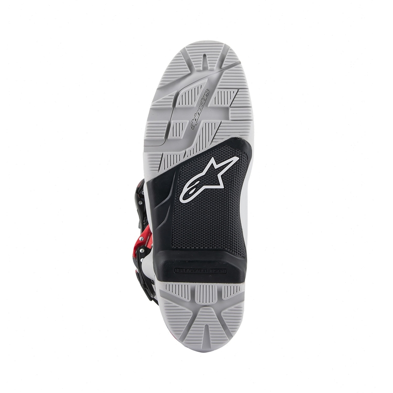 Alpinestars Tech 7 Enduro 2024 cizme de motocicletă gri-fluo-negru