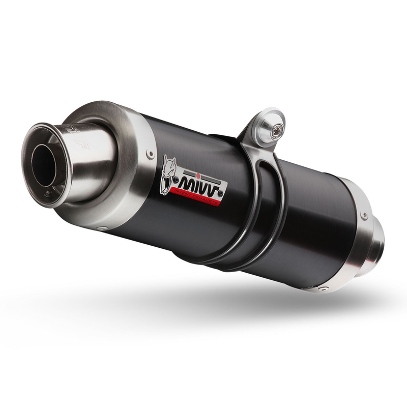 Sistem de evacuare complet 4x2x1 STORM GP negru otel pentru HONDA CB 650 R 2019-2023, HONDA CBR 650 R 2019-2023