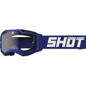 Ochelari de motocross pentru copii Shot Rocket Kid 2.0 albastru (plexi transparent)