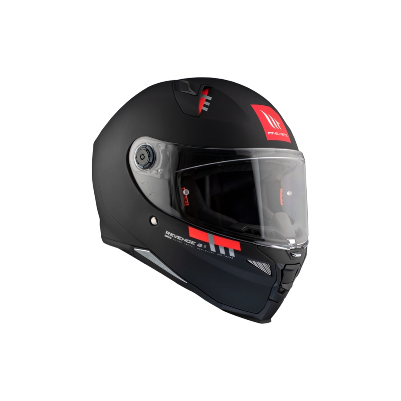 MT REVENGE 2 S SOLID A1 cască de motociclist integrală negru mat