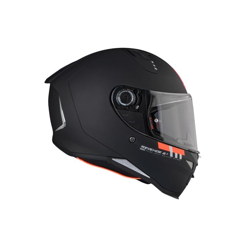 MT REVENGE 2 S SOLID A1 cască de motociclist integrală negru mat