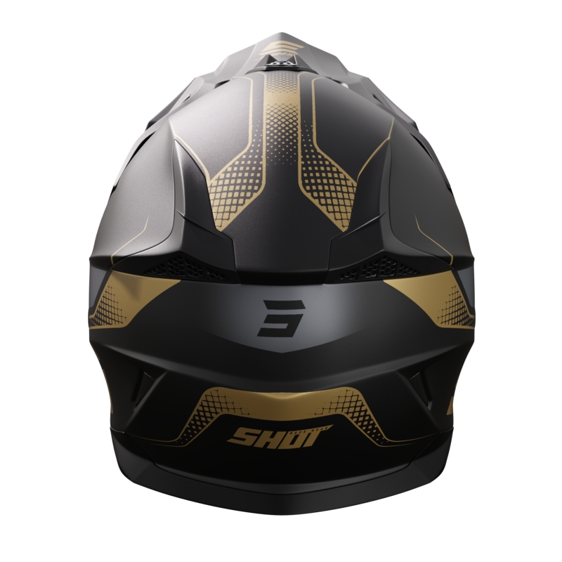 Shot Pulse Edge casca de motocros aur mat lichidare