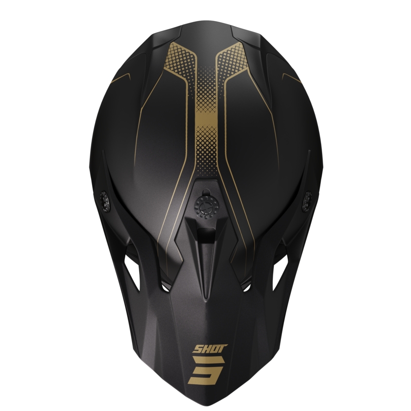 Shot Pulse Edge casca de motocros aur mat lichidare