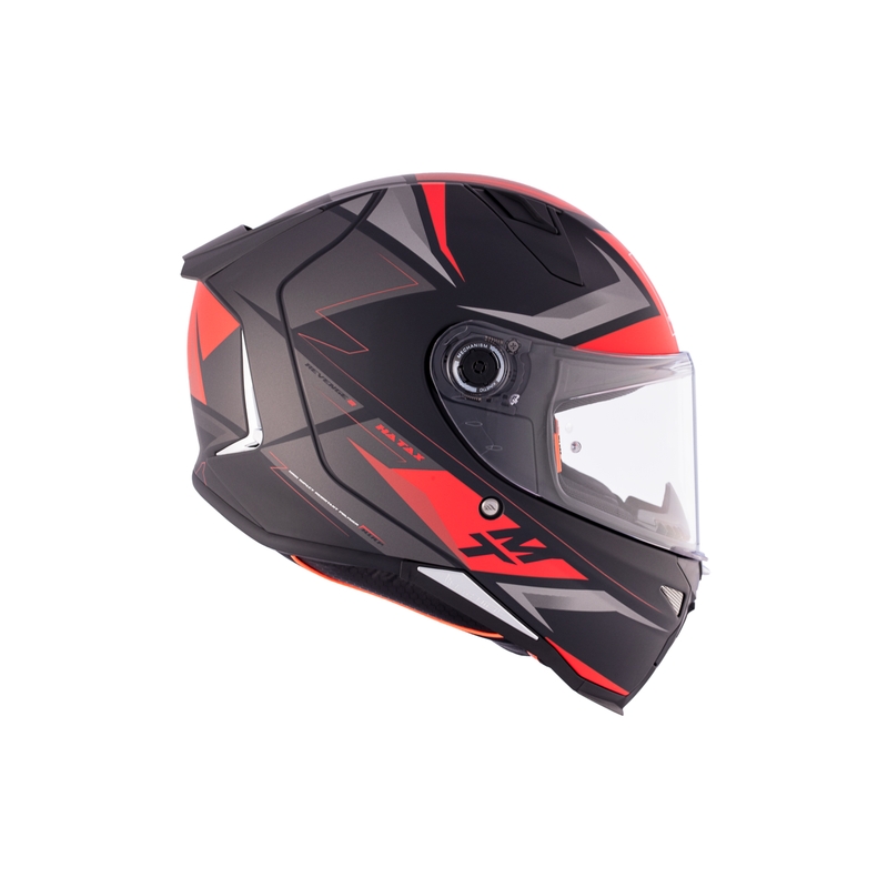 MT REVENGE 2 S HATAX B5 negru-gri-alb cască de motocicletă integrală MT REVENGE 2 S HATAX B5 negru-gri-alb