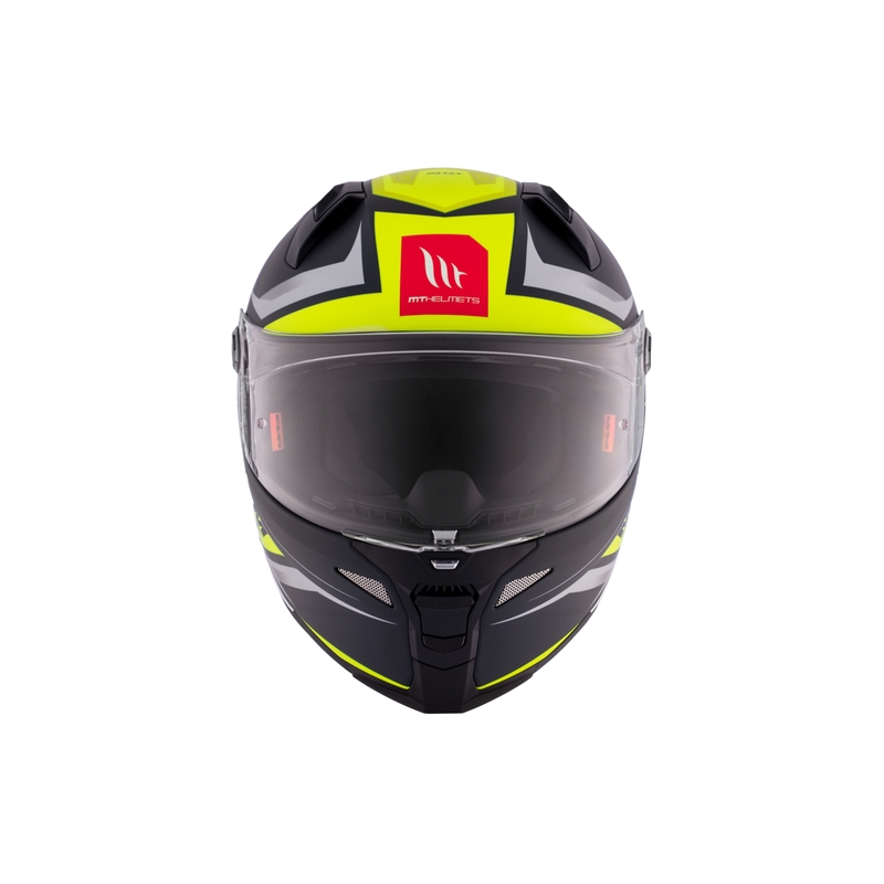 MT REVENGE 2 S HATAX C3 negru-gri-galben cască de motocicletă integrală MT REVENGE 2 S HATAX C3 negru-gri-galben