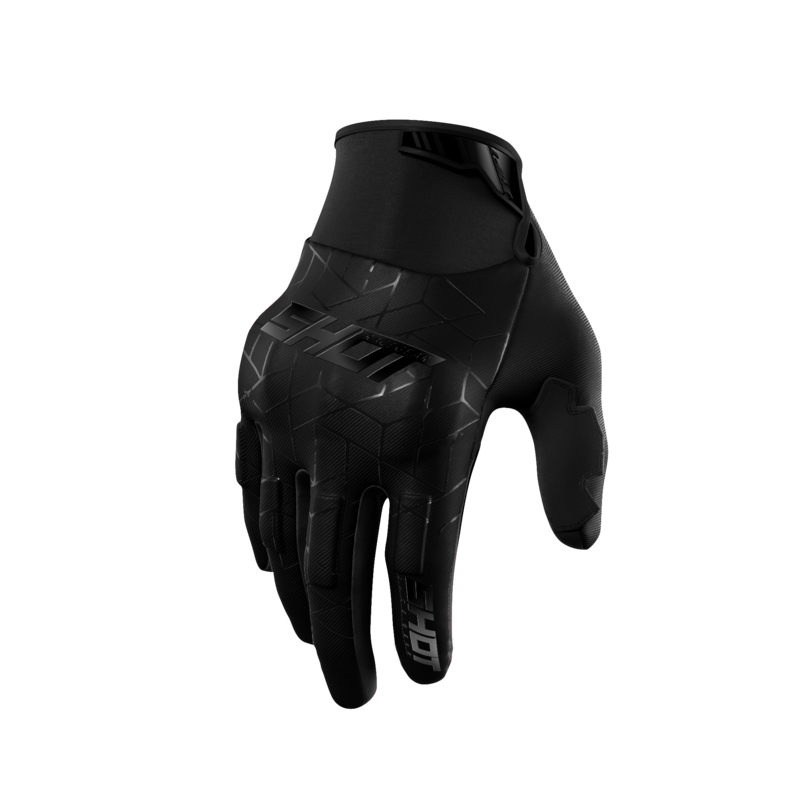 Mănuși Motocross Shot Drift Spider negru lichidare