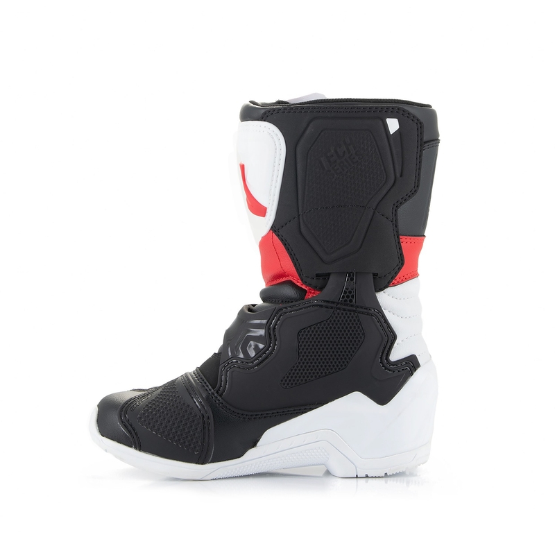 Ghete Motociclete Alpinestars Tech 3S Copii Negru-Alb-Roșu