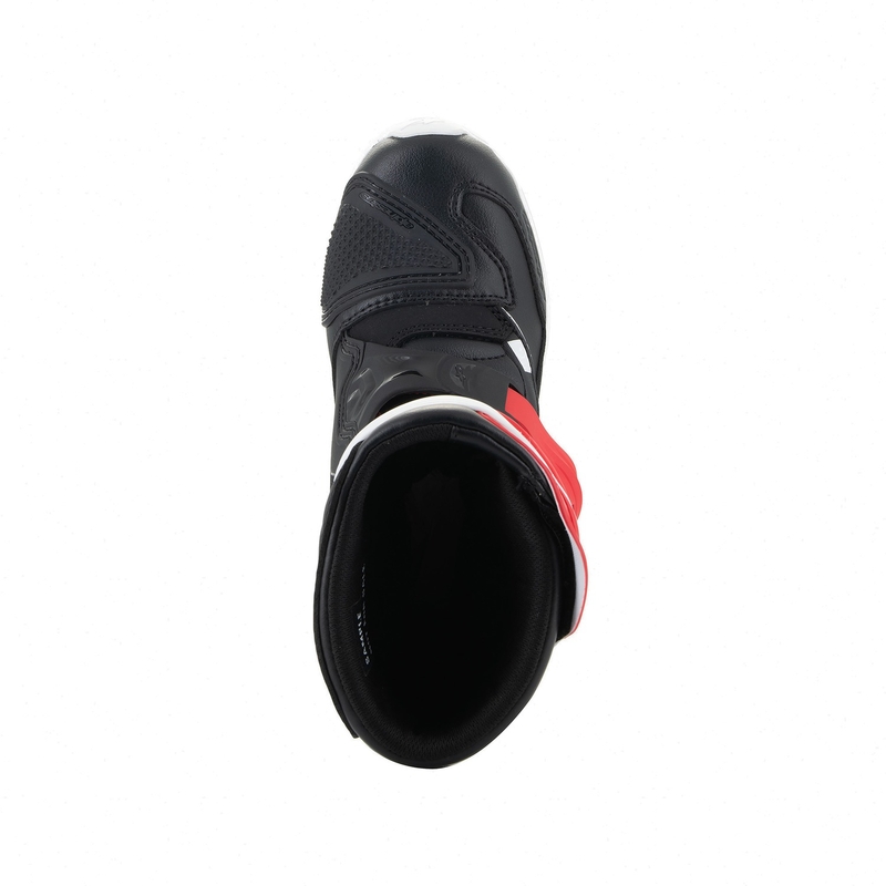 Ghete Motociclete Alpinestars Tech 3S Copii Negru-Alb-Roșu