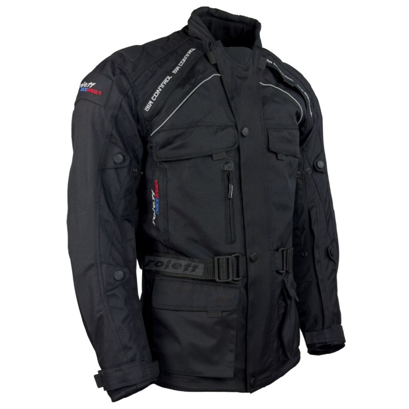 Jachetă pentru motociclete Roleff Liverpool negru