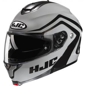 Cască de motociclist HJC C91N Nepos MC5 gri-negru flip-up