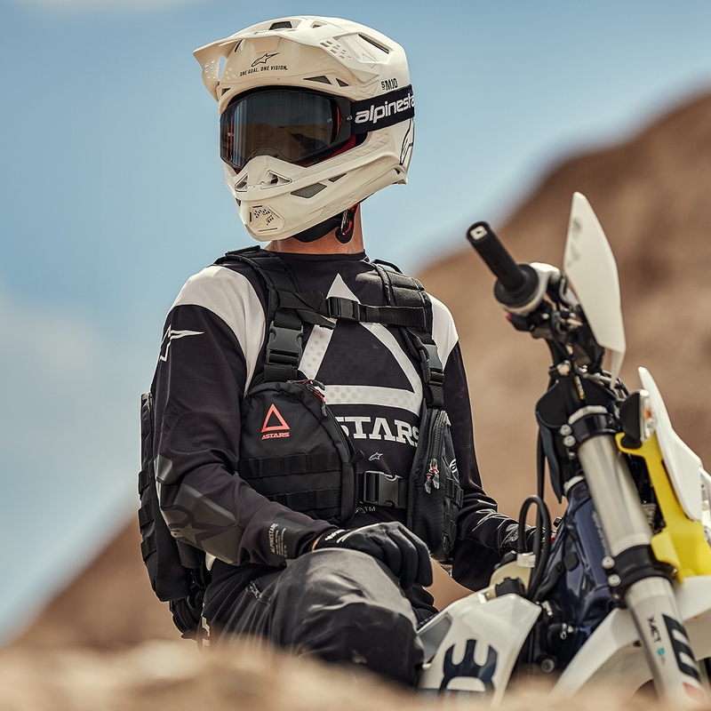 Rucsac tactic Alpinestars Techdura negru-alb 9 l