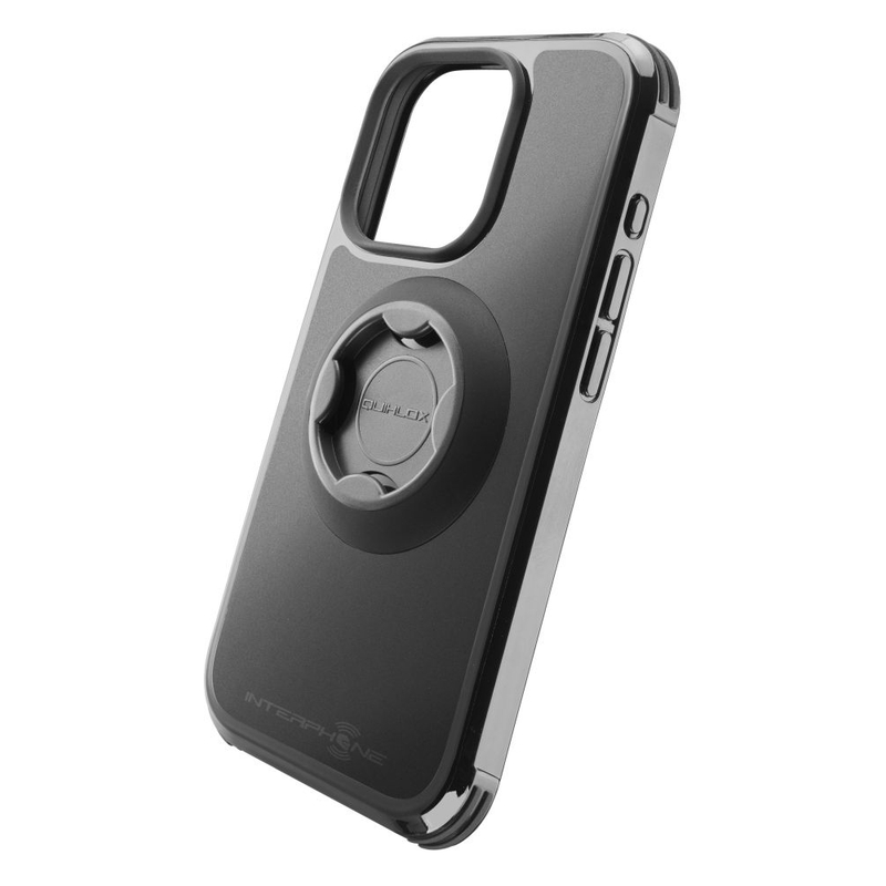 Husă de protecție Interphone QUIKLOX Tetraforce - Apple iPhone 15 Pro negru