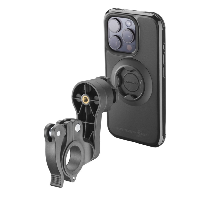 Husă de protecție Interphone QUIKLOX Tetraforce - Apple iPhone 15 Pro Max negru