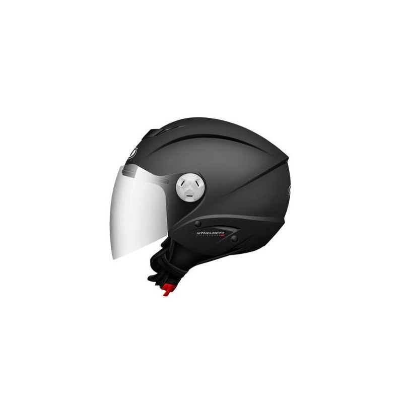 MT City Eleven SV cască de motocicletă deschisă negru mată lichidare