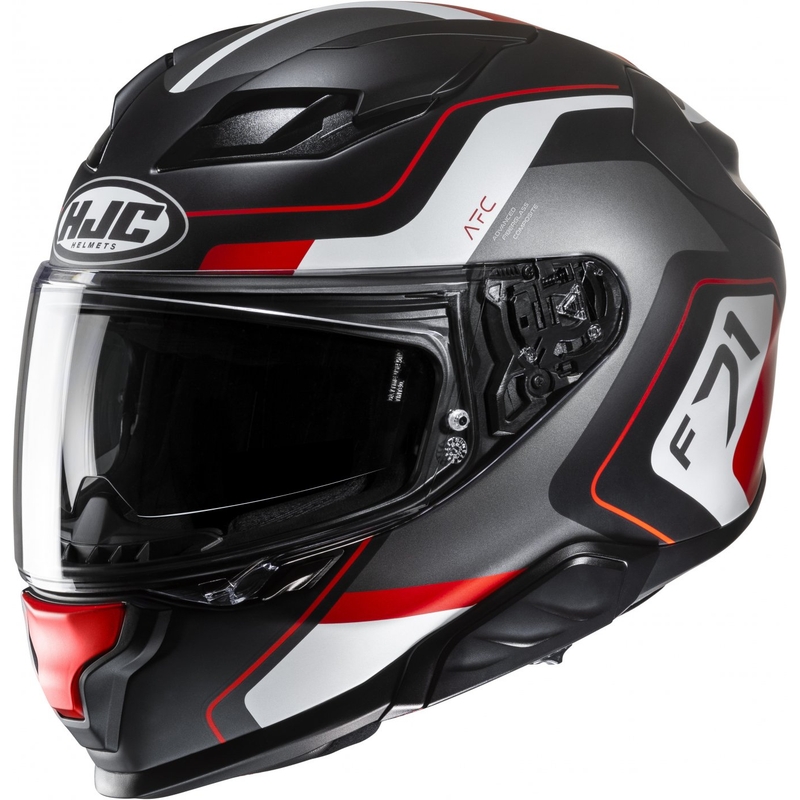 Casca moto integrala HJC F71 Arcan MC1SF negru-gri-rosu
