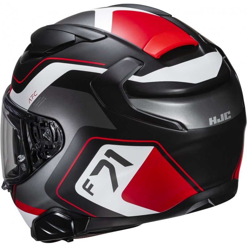 Casca moto integrala HJC F71 Arcan MC1SF negru-gri-rosu