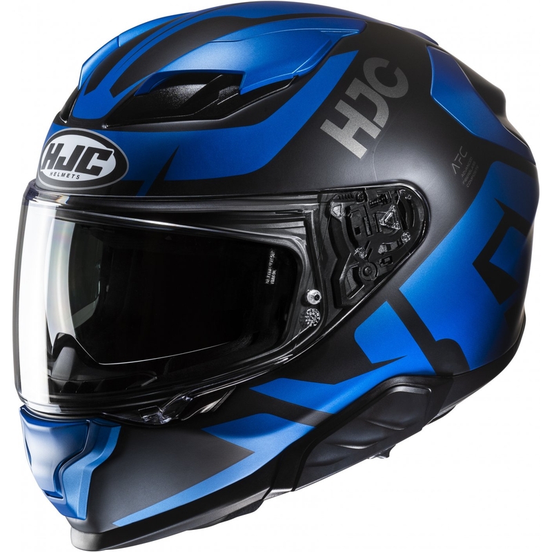 Casca moto integrala HJC F71 Bard MC2SF negru-albastru