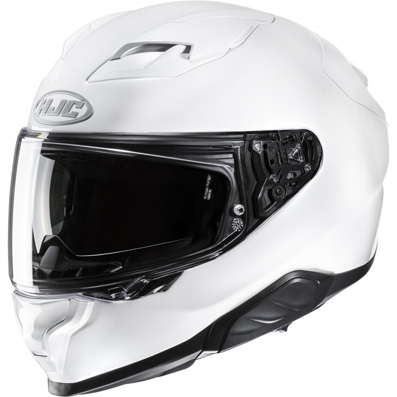 Casca moto integrala HJC F71 Solid alb perlat
