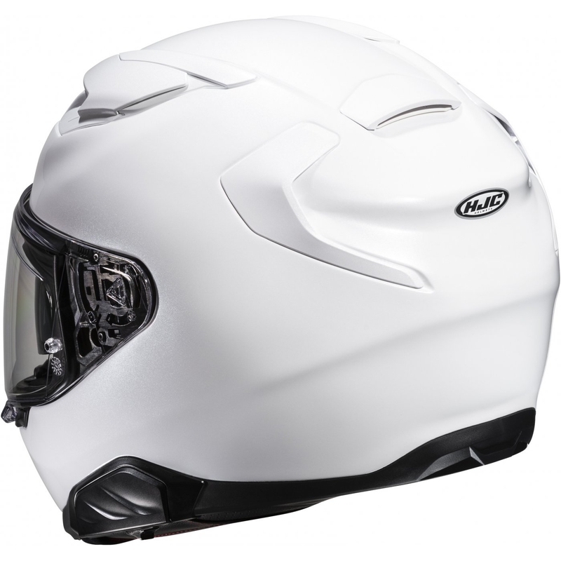 Casca moto integrala HJC F71 Solid alb perlat