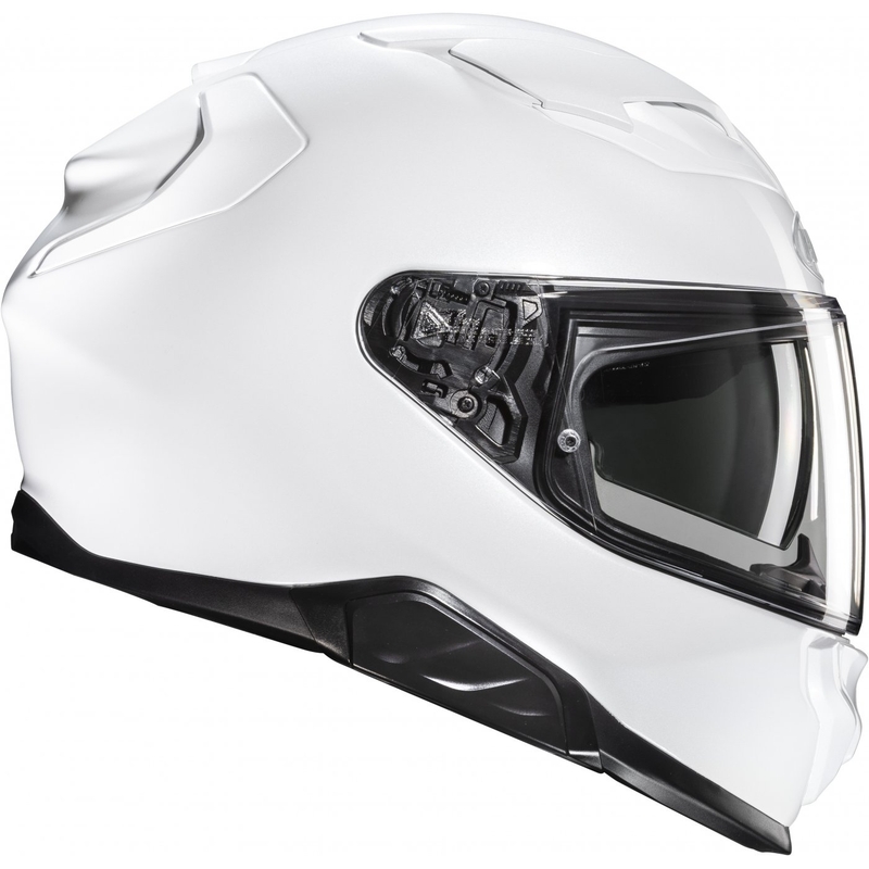 Casca moto integrala HJC F71 Solid alb perlat