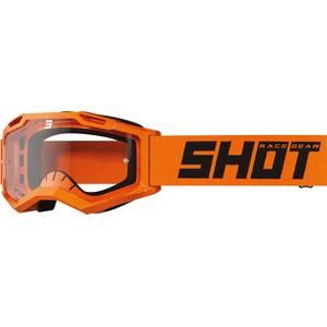 Ochelari de motocross pentru copii Shot Rocket Kid 2.0 portocaliu (plexi transparent)
