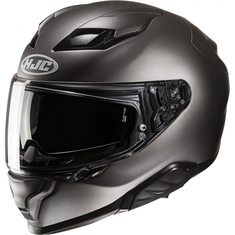 Casca moto integrala HJC F71 Gri titan solid
