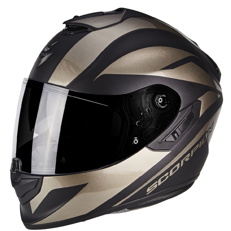 Casca de motocicletă integrală Scorpion Exo-1400 Air Freeway II titanium lichidare