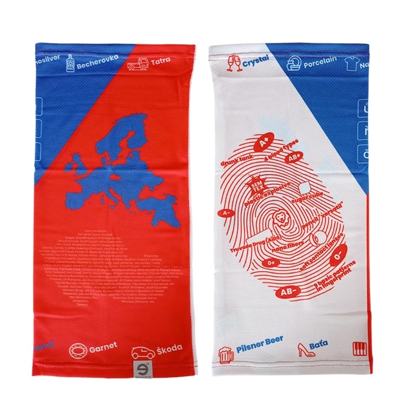 Încălzitor de gât multifuncțional nanosilver® Czech