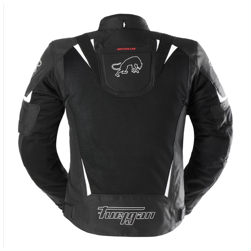 Geacă de motocicletă Furygan ULTRA SPARK 3IN1 VENTELAT+ negru și alb