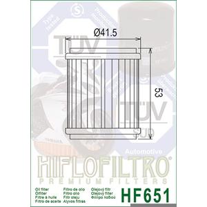 Filtru de ulei HIFLOFILTRO HF561
