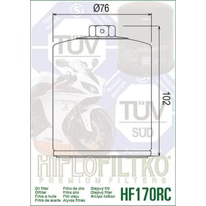 Filtru de ulei HIFLOFILTRO HF170BRC Race Negru