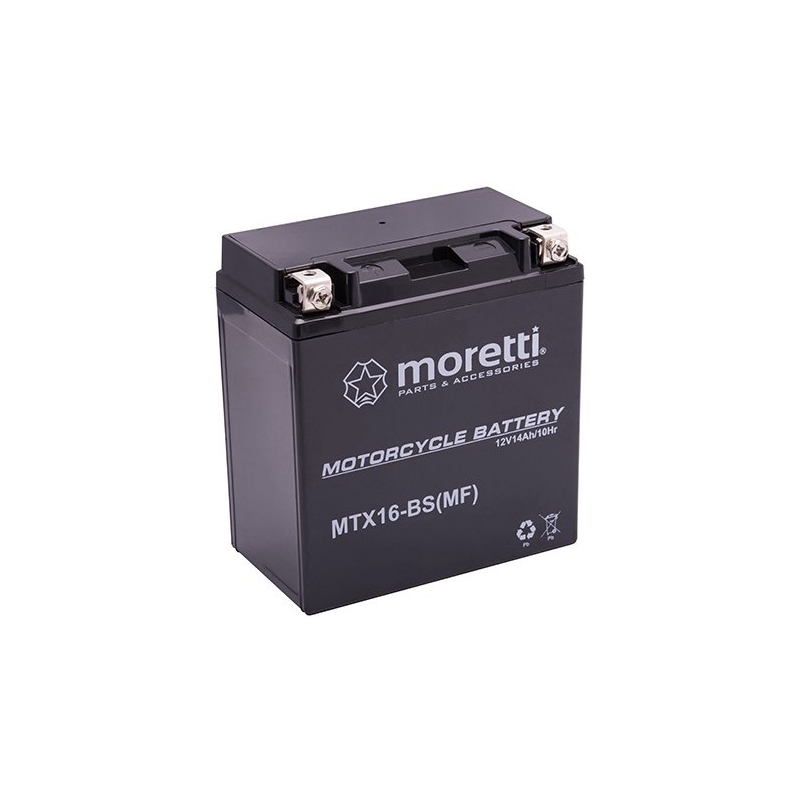 Moretti MTX16-BS baterie gel fără întreținere, 12V 14Ah