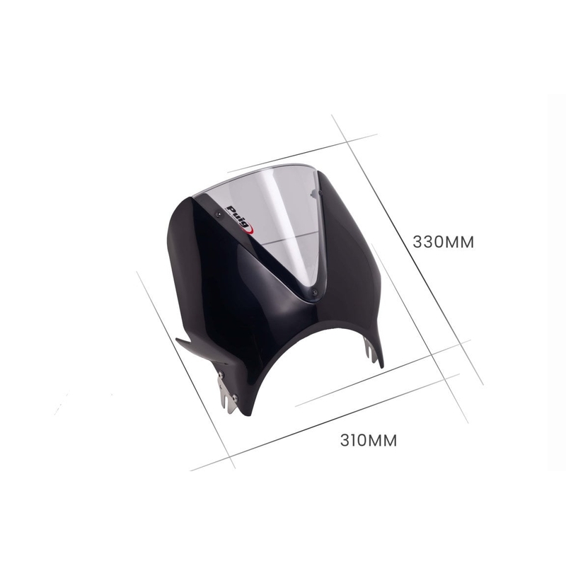 Parbriz PUIG RETROVISIONS Negru smoke