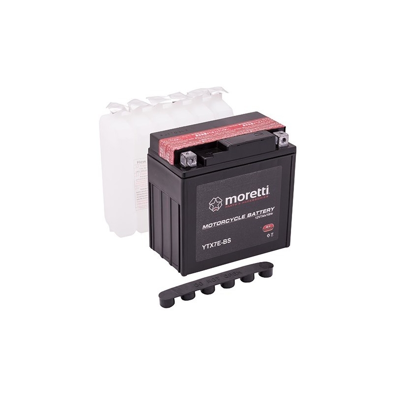 Moretti MTX7E-BS baterie de motocicletă fără întreținere, 12V 7Ah