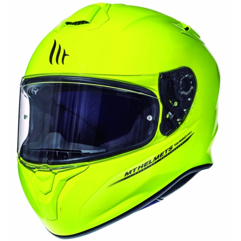 MT Targo galben fluo  cască de motocicletă integrală galben fluo lichidare