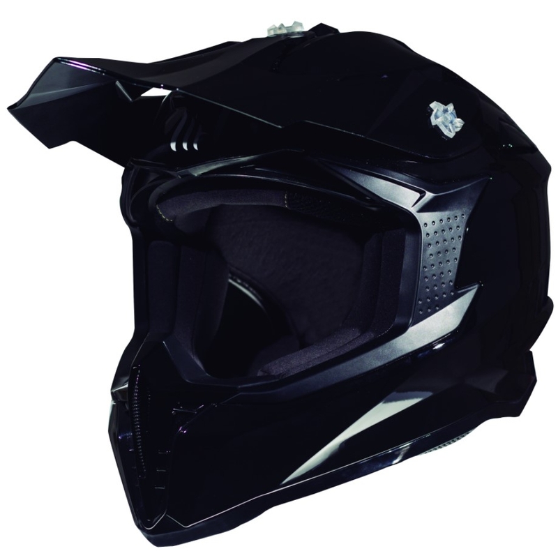 MT Falcon cască motocross negru