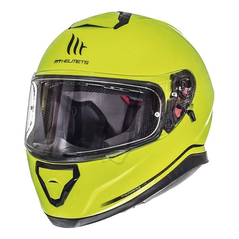 Cască de motocicletă integrală MT Thunder 3 SV galben fluo lichidare