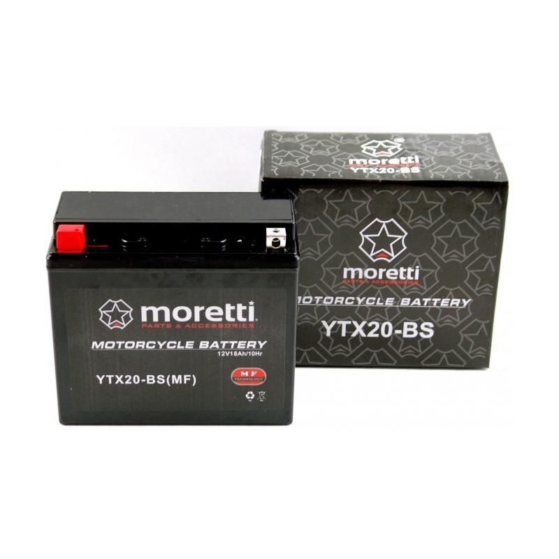 Baterie cu gel fără întreținere Moretti MTX20-BS,12V 18Ah