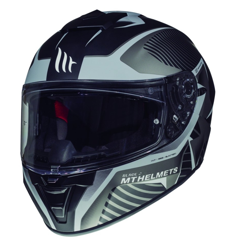 MT Blade 2 SV Blaster cască de motocicletă integrală negru mat-gri