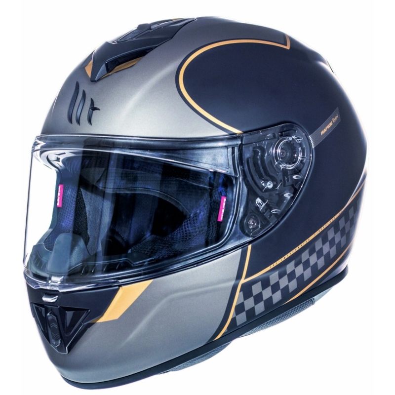 MT Rapide Revival cască de motocicletă integrală negru mat