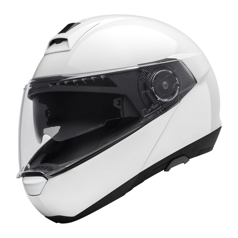 Schuberth C4 C4 alb tip-up casca de motocicletă lichidare