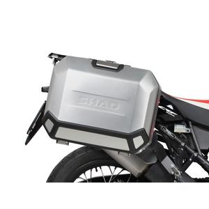 Set complet de cutii laterale de aluminiu, SHAD TERRA, 36L / 47L, incluzand kit de montaj SHAD HONDA CRF 1000  Africa Twin