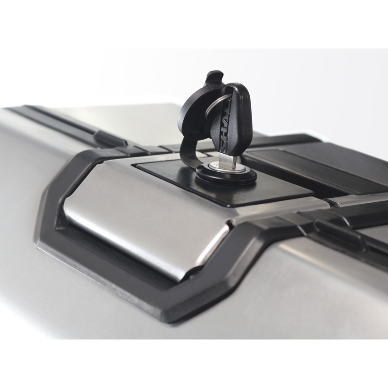 Set complet de cutii laterale de aluminiu, SHAD TERRA, 36L / 47L, incluzand kit de montaj SHAD TRIUMPH Tiger 900