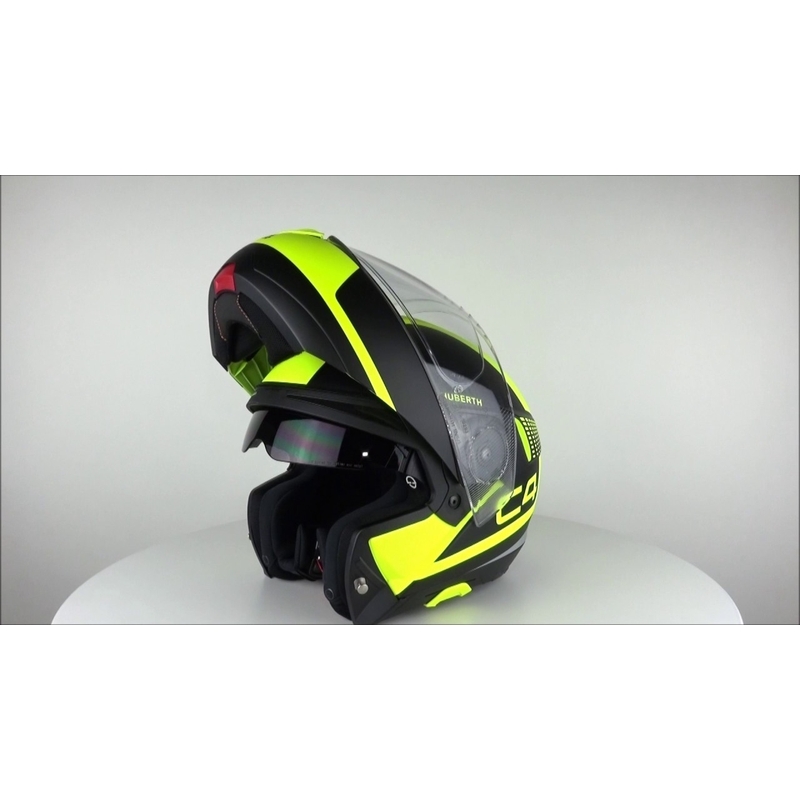 Schuberth C4 C4 negru-fluo galben tip-up casca de motocicletă lichidare