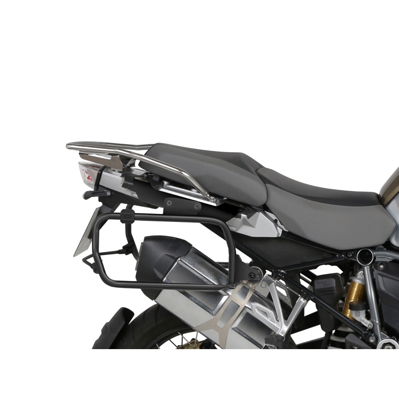 Set complet cutii aluminiu laterale, 36L / 47L SHAD TERRA NEGRU, include kit montare SHAD BMW R 1200 GS/ R 1200 GS Adventure/ R 1250 GS/ R 1250 GS Adventure