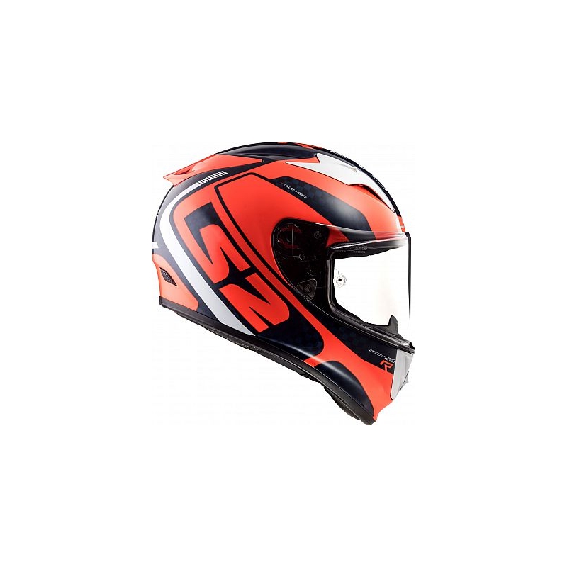 Cască Moto LS2 FF323 Arrow C EVO Sting portocaliu fluo