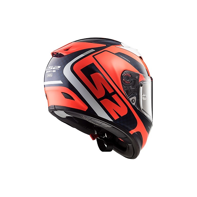 Cască Moto LS2 FF323 Arrow C EVO Sting portocaliu fluo